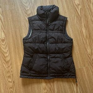 Brown Puffy Vest